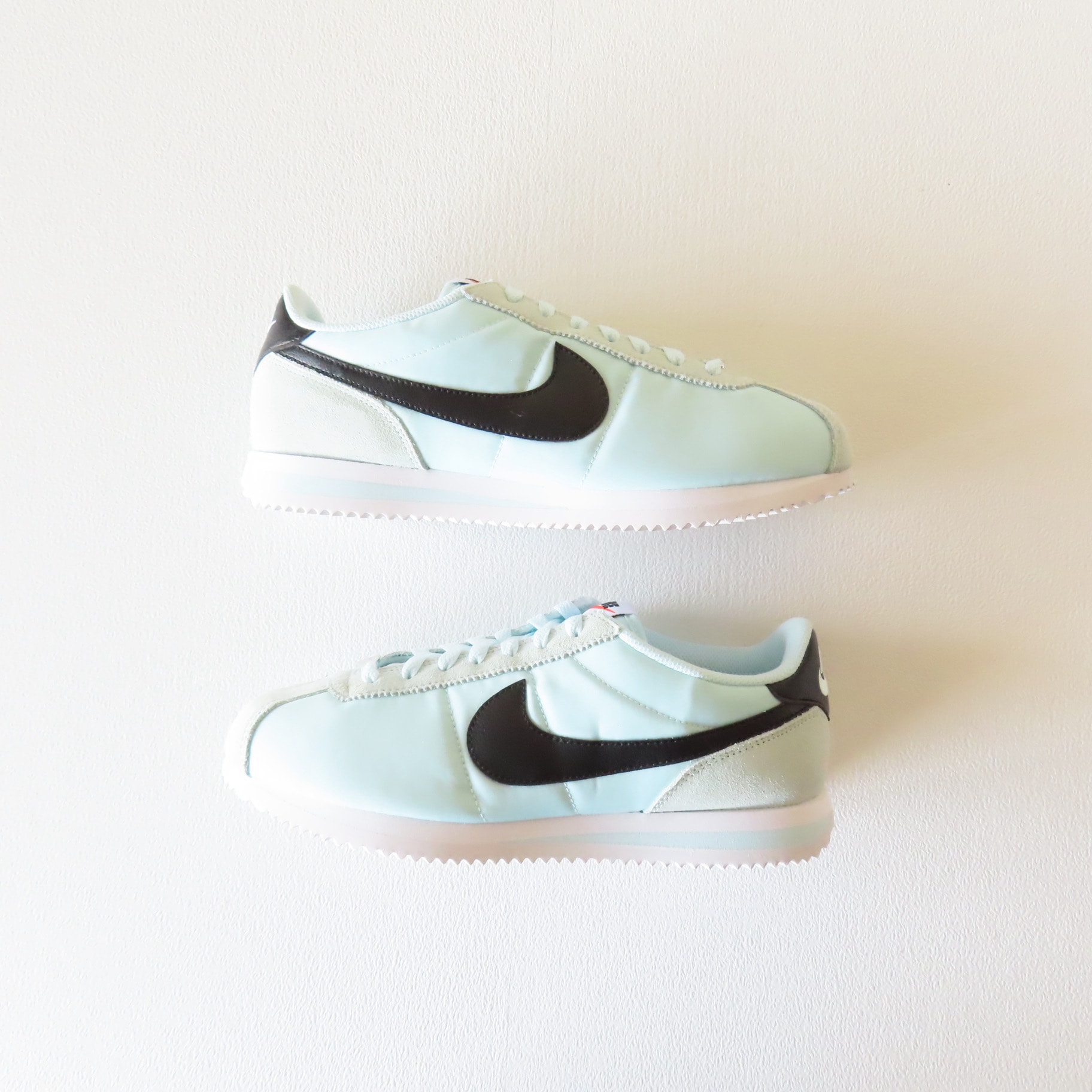 Nike Women's Cortez Textile "Glacier Blue/Black"