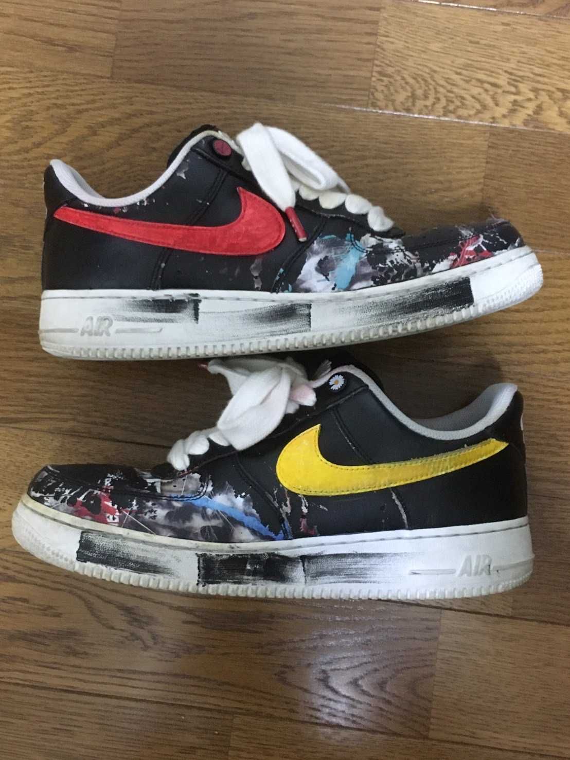 PEACEMINUSONE × Nike Air Force 1 Low Para Noise "Black" / G-DRAGON