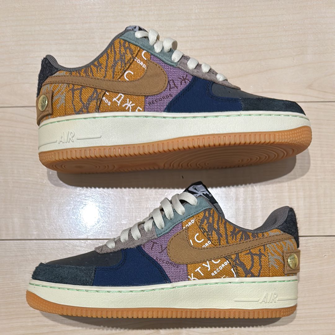 Travis Scott × Nike Air Force 1 Low Cactus Jack "Multi Color"