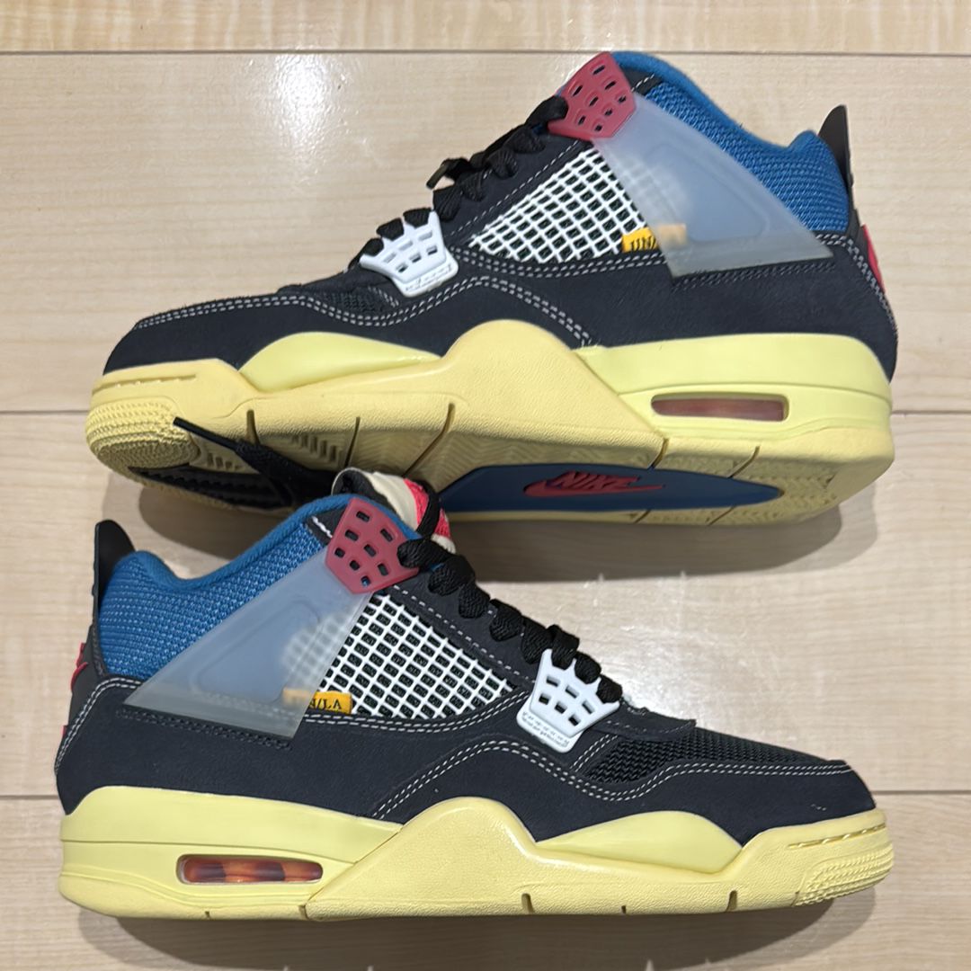 UNION × NIKE AIR JORDAN 4 "OFF NOIR"