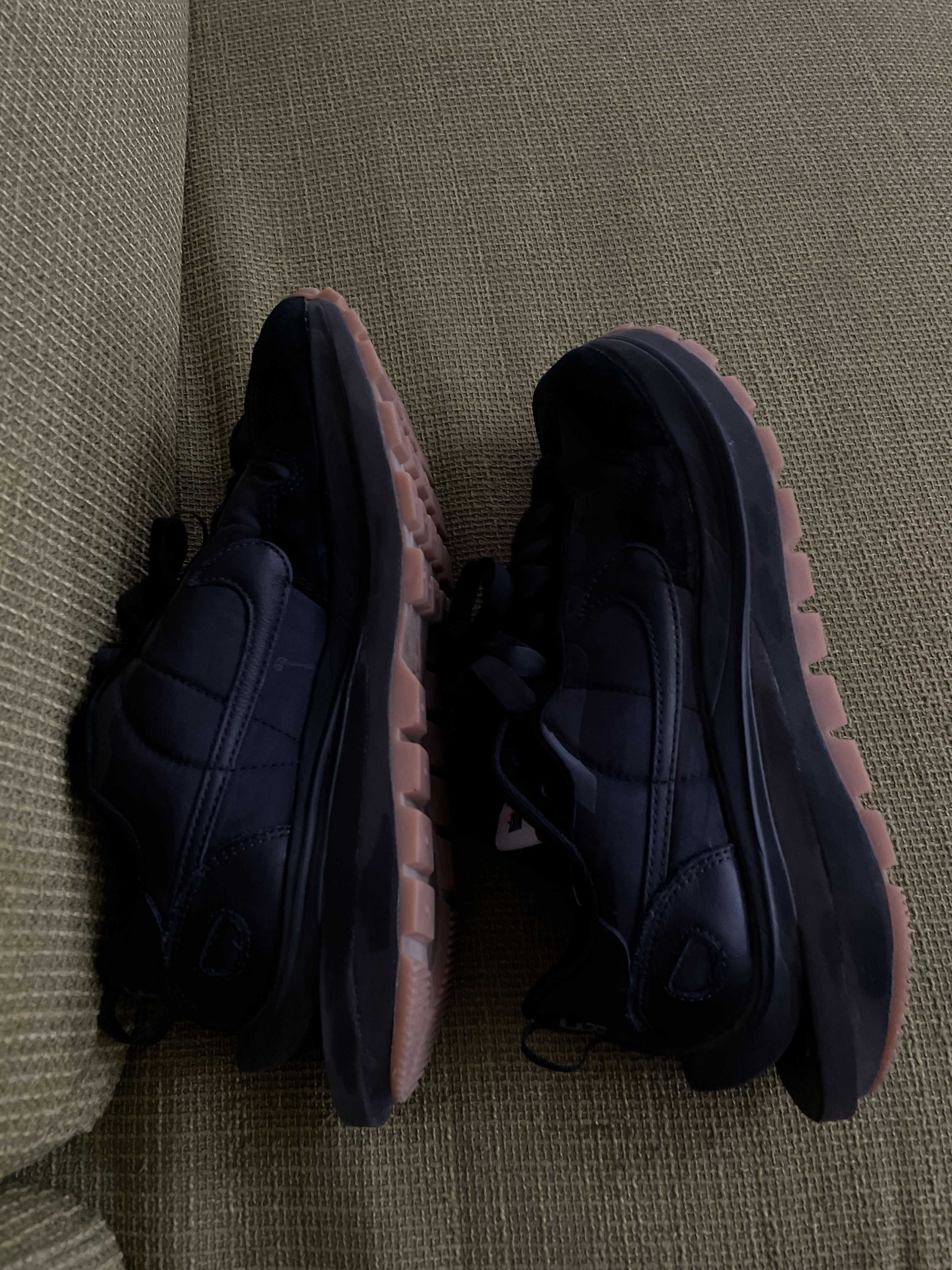 sacai × Nike VaporWaffle "Black Gum"