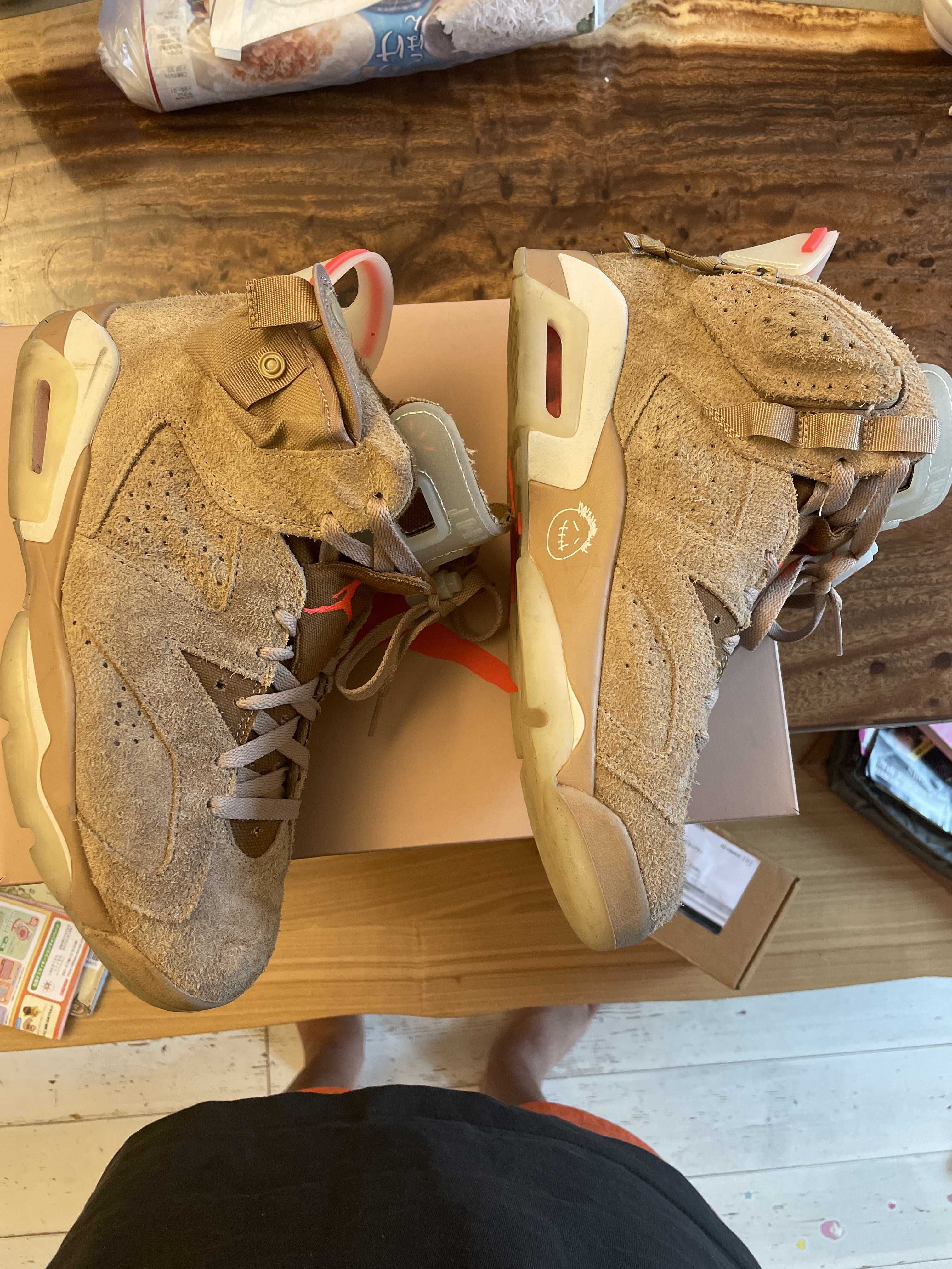 Travis Scott × Nike Air Jordan 6 "British Khaki"