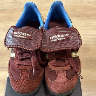 Wales Bonner × adidas Samba Nylon Low "Fox Brown/Sandy Beige/Lucky Blue"