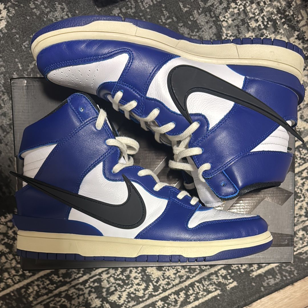 AMBUSH × NIKE DUNK HIGH "DEEP ROYAL"