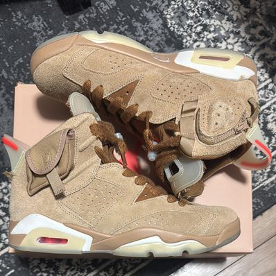 Travis Scott × Nike Air Jordan 6 "British Khaki"