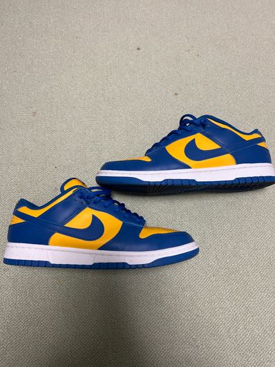Nike Dunk Low "Blue Jay and University Gold"