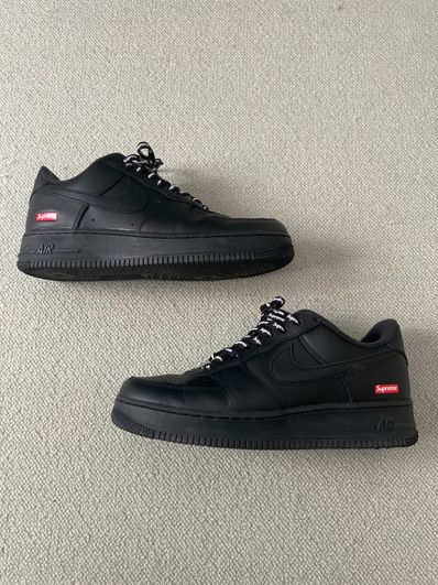 Supreme × Nike Air Force 1 Low "Black"