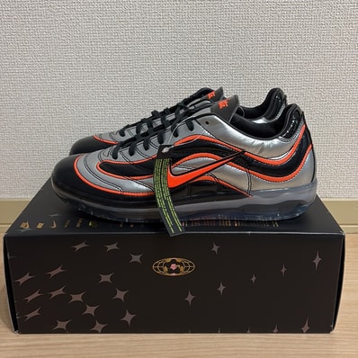 Patta × Nike Cryoshot R9 Mercurial "World Cup/Netherlands/Hyper Crimson/Black"