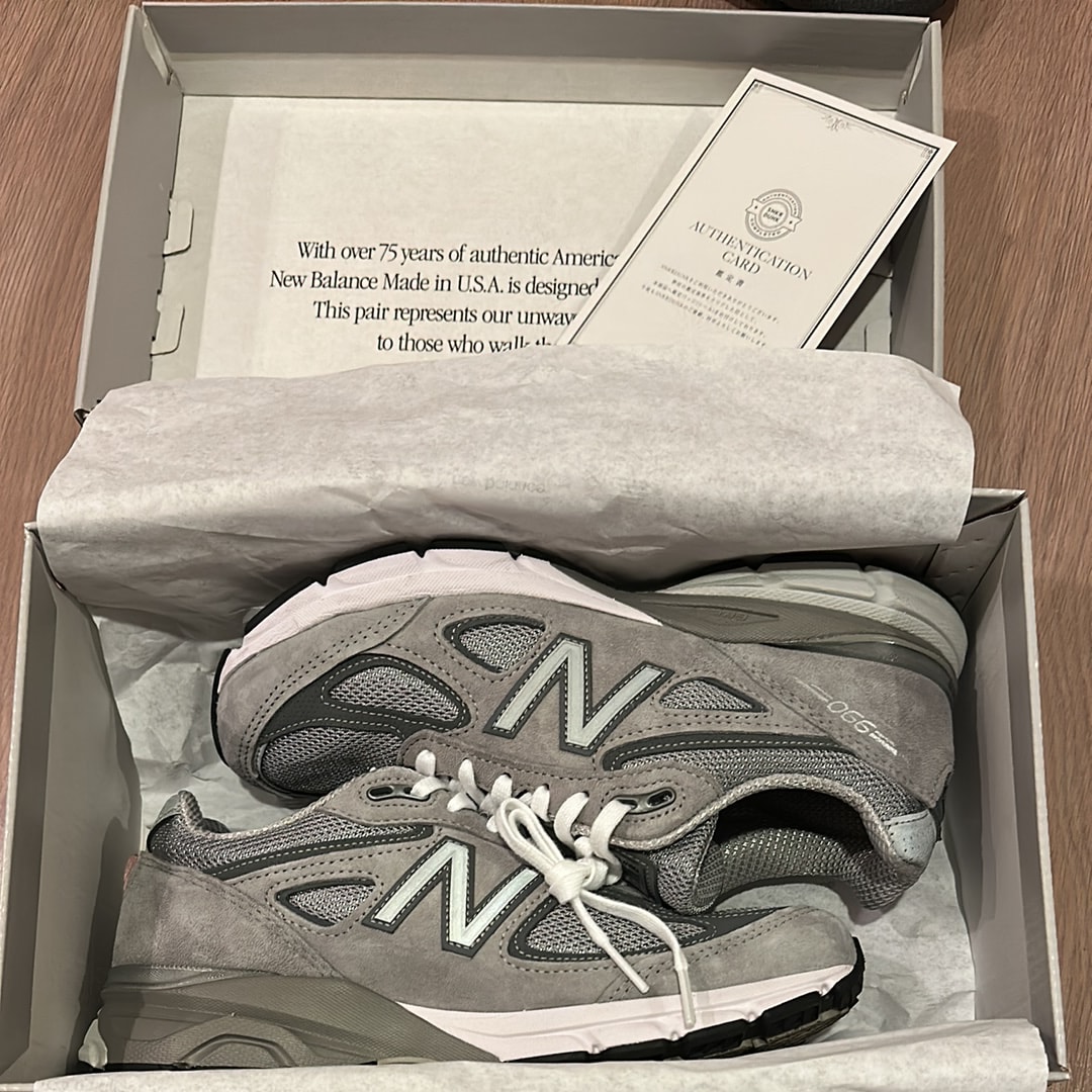 New Balance 990V4 "Grey Silver"