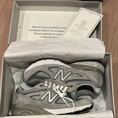 New Balance 990V4 "Grey Silver"