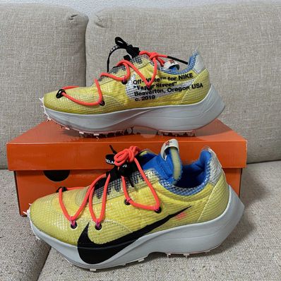 Off-White × Nike Women's Vapor Street "Tour Yellow"
