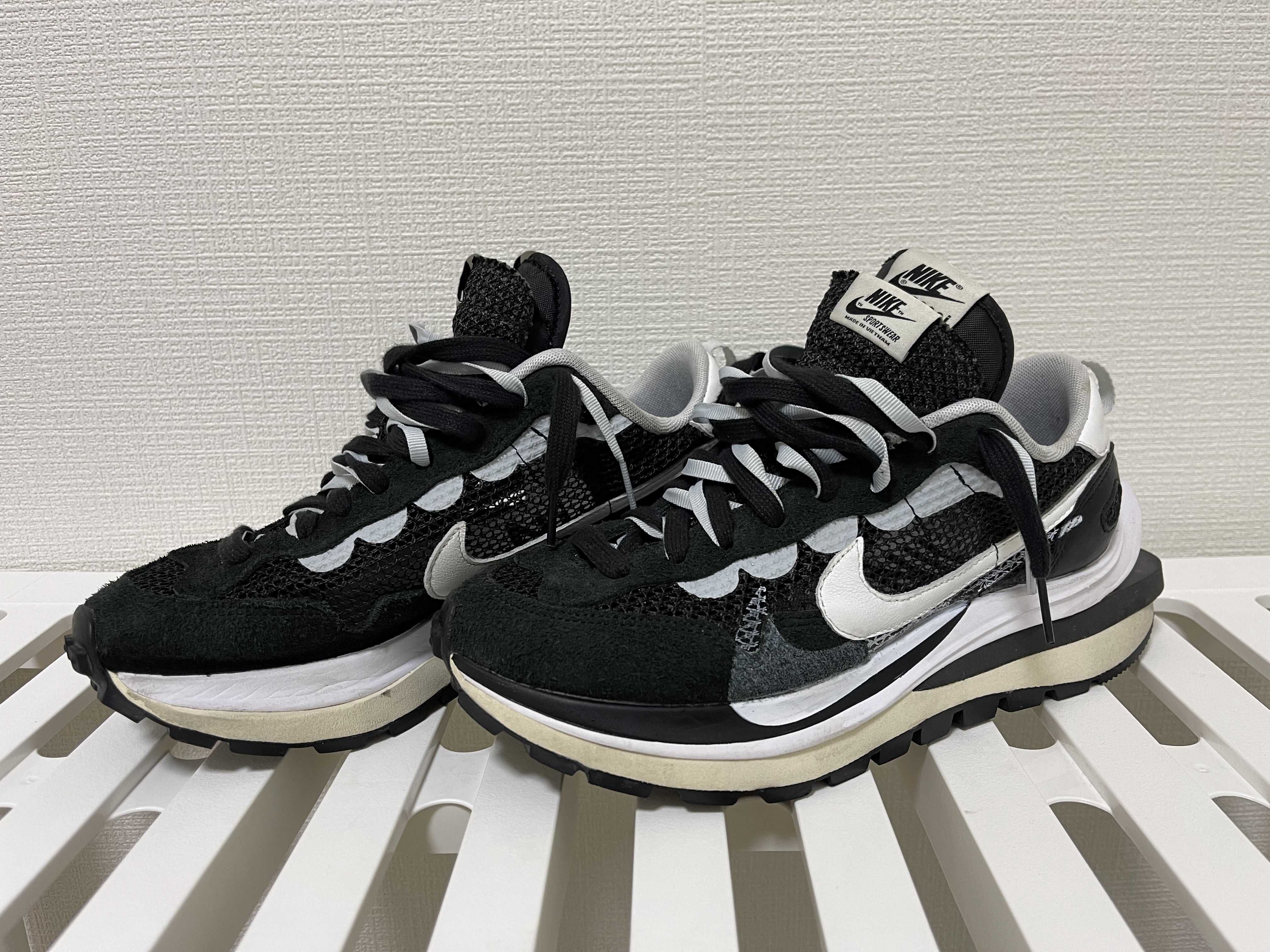 sacai × Nike Vapor Waffle "Black and White"