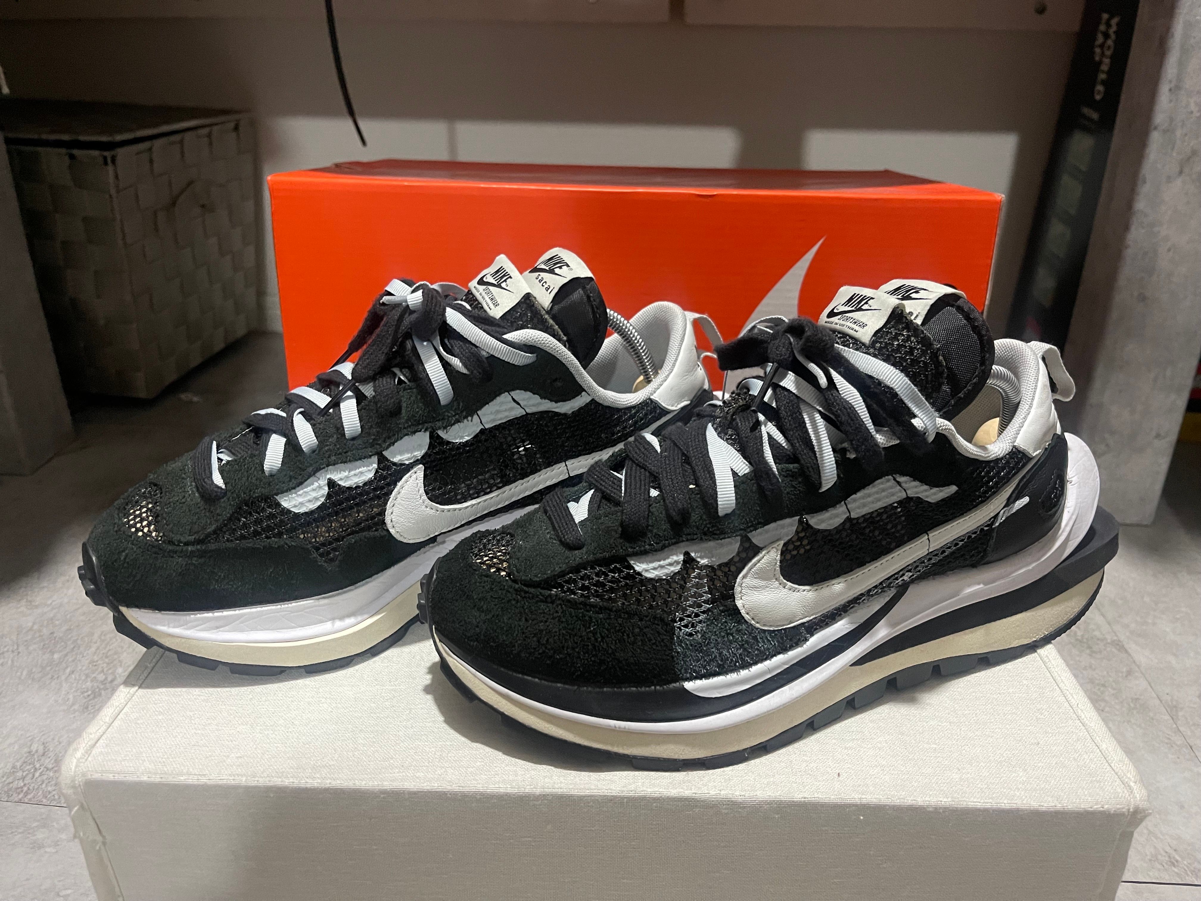 sacai × Nike Vapor Waffle "Black and White"