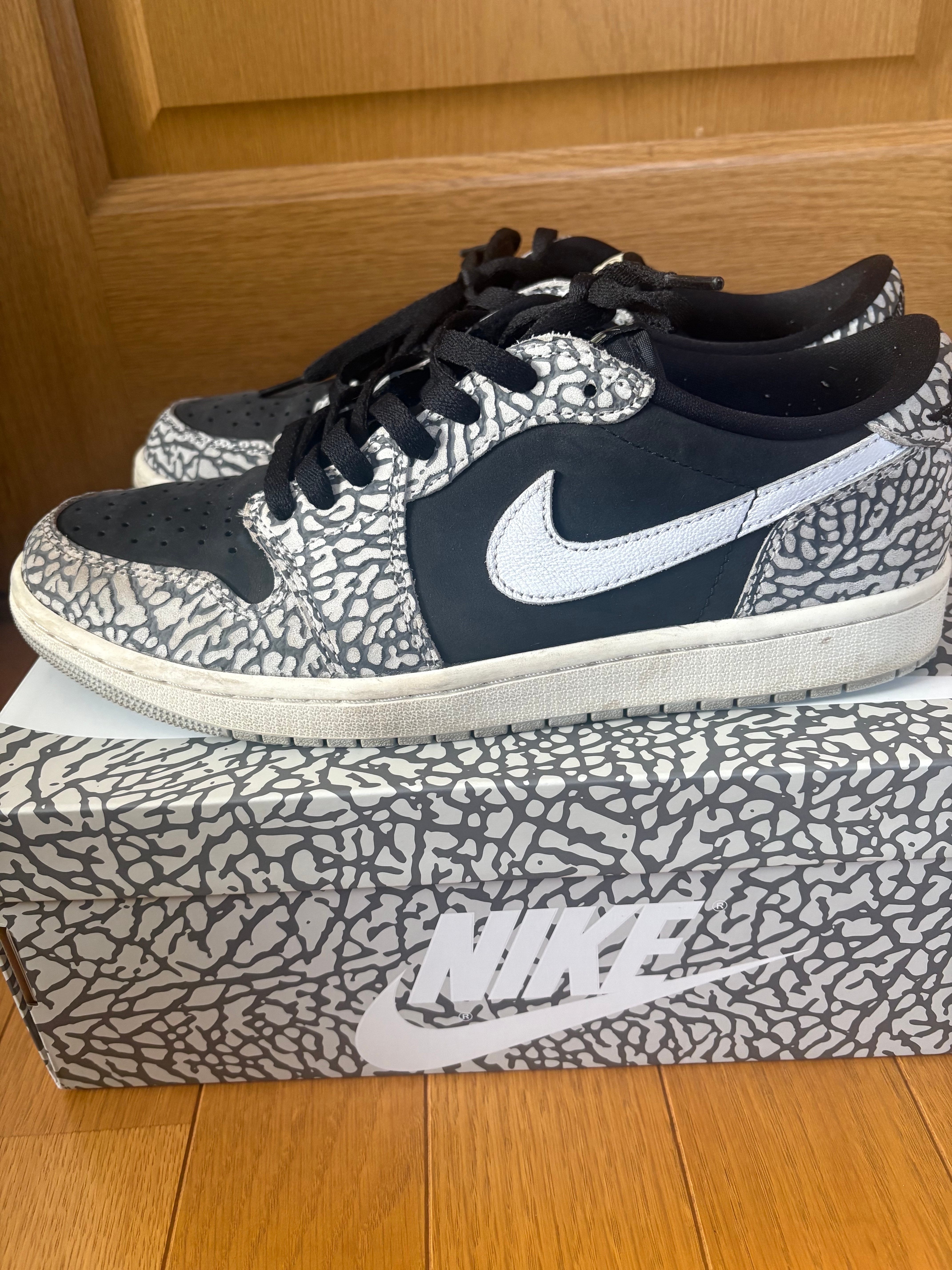 Nike Air Jordan 1 Retro Low OG "Black Cement"