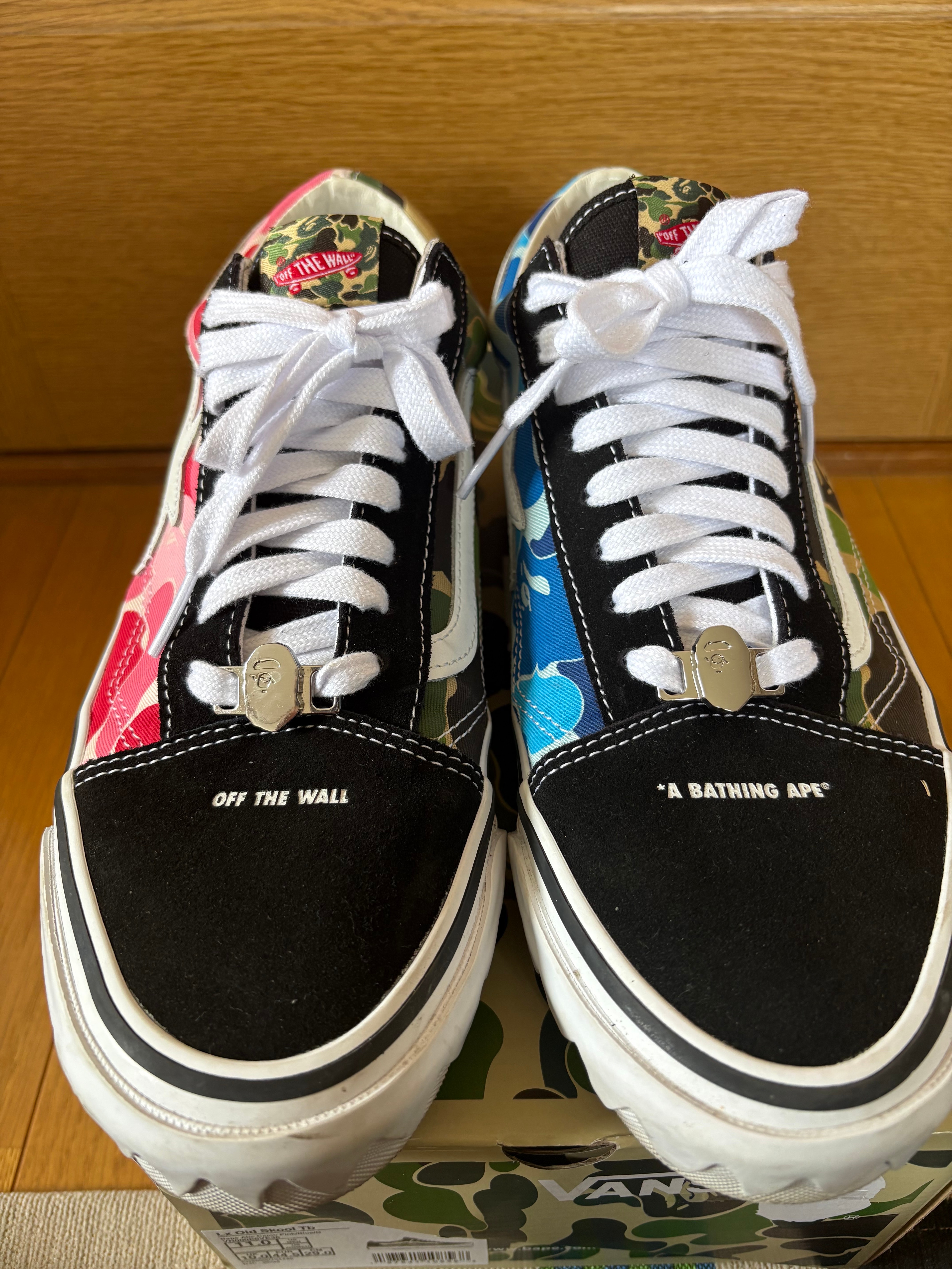 A BATHING APE®︎ × Vans LX Old Skool "Camo"