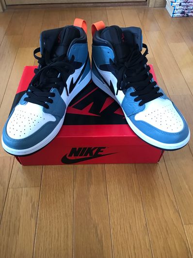 FACETASM × Nike Air Jordan 1 Mid "White/Navy"