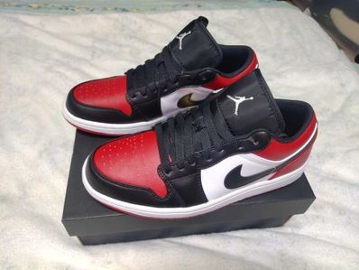 Nike Air Jordan 1 Low "Bred Toe"