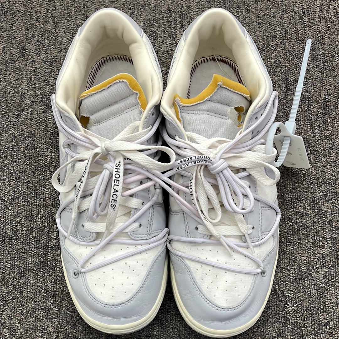 Off-White × Nike Dunk Low 1 of 50 "Lot.49"