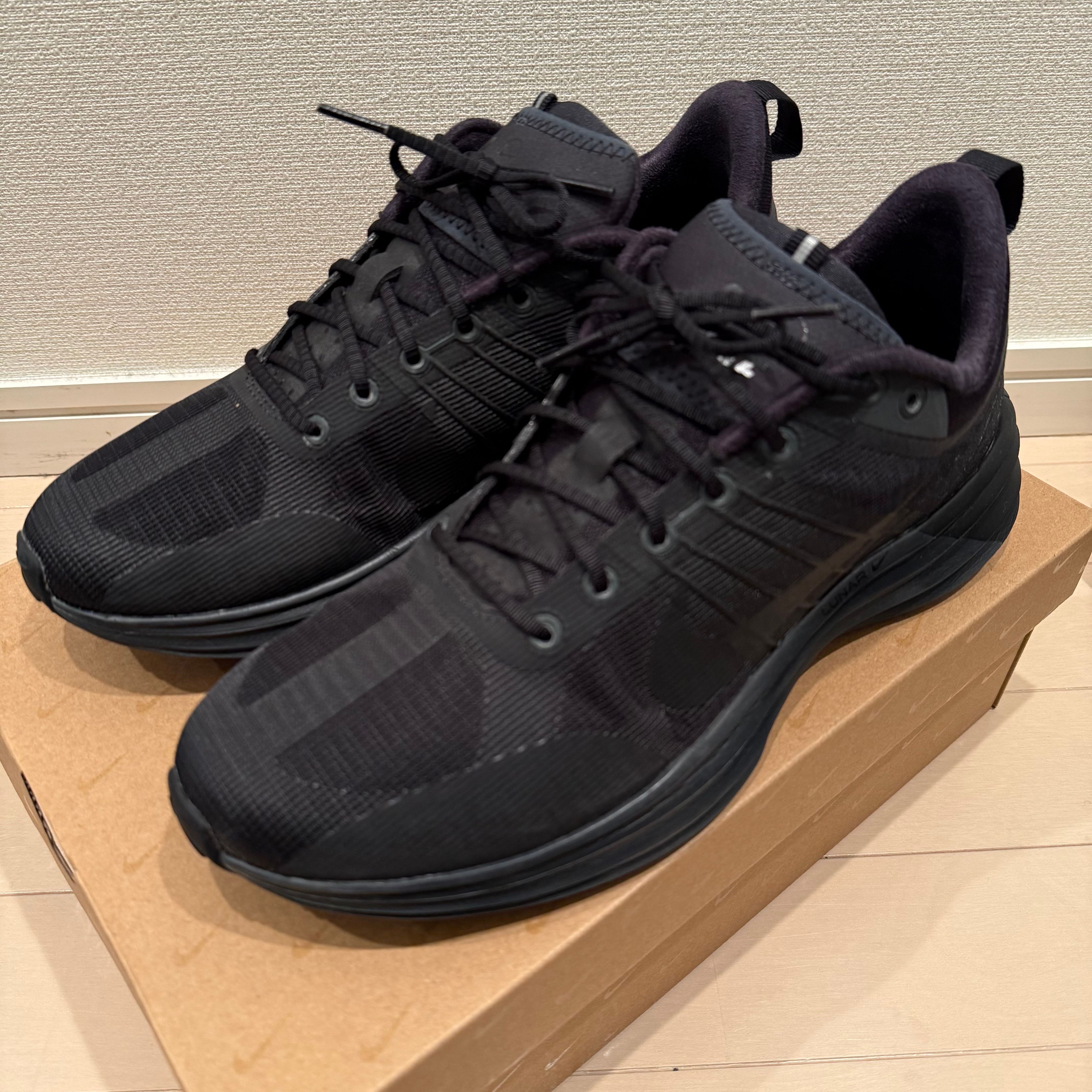 【超超レア】NIKE ナイキ ルナ コントロール 4 27cm 美品】NIKE ナイキ ゴルフシューズ 白×黒 スパイクレス ルナ