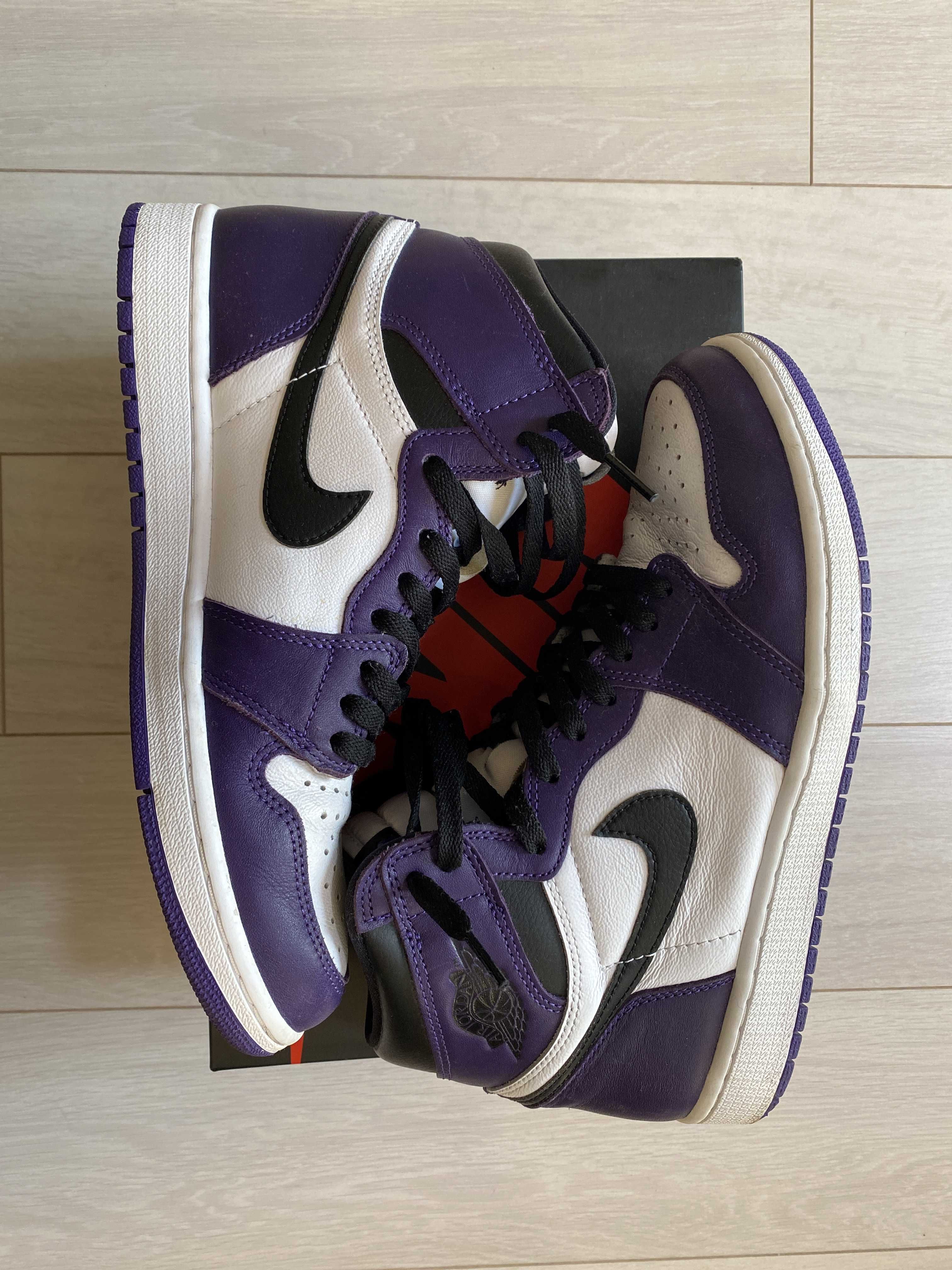Nike Air Jordan 1 Retro High OG "Court Purple White/Black" (2020)