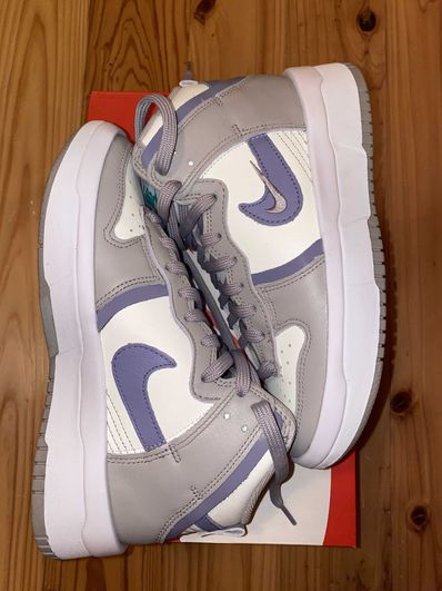 NIKE Women's DUNK HIGH REBEL "IRON PURPLE"