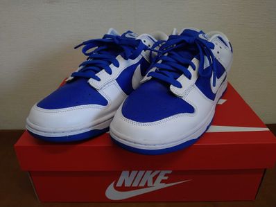 Nike Dunk Low Retro "Racer Blue and White"