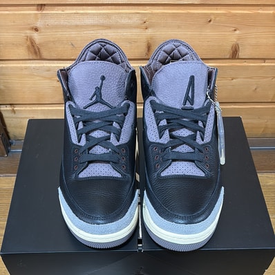 A Ma Maniere × Nike Women's Air Jordan 3 Retro OG SP "Black and Flat Pewter/WYWS"