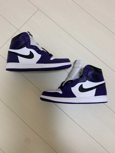 Nike Air Jordan 1 Retro High OG "Court Purple White/Black" (2020)