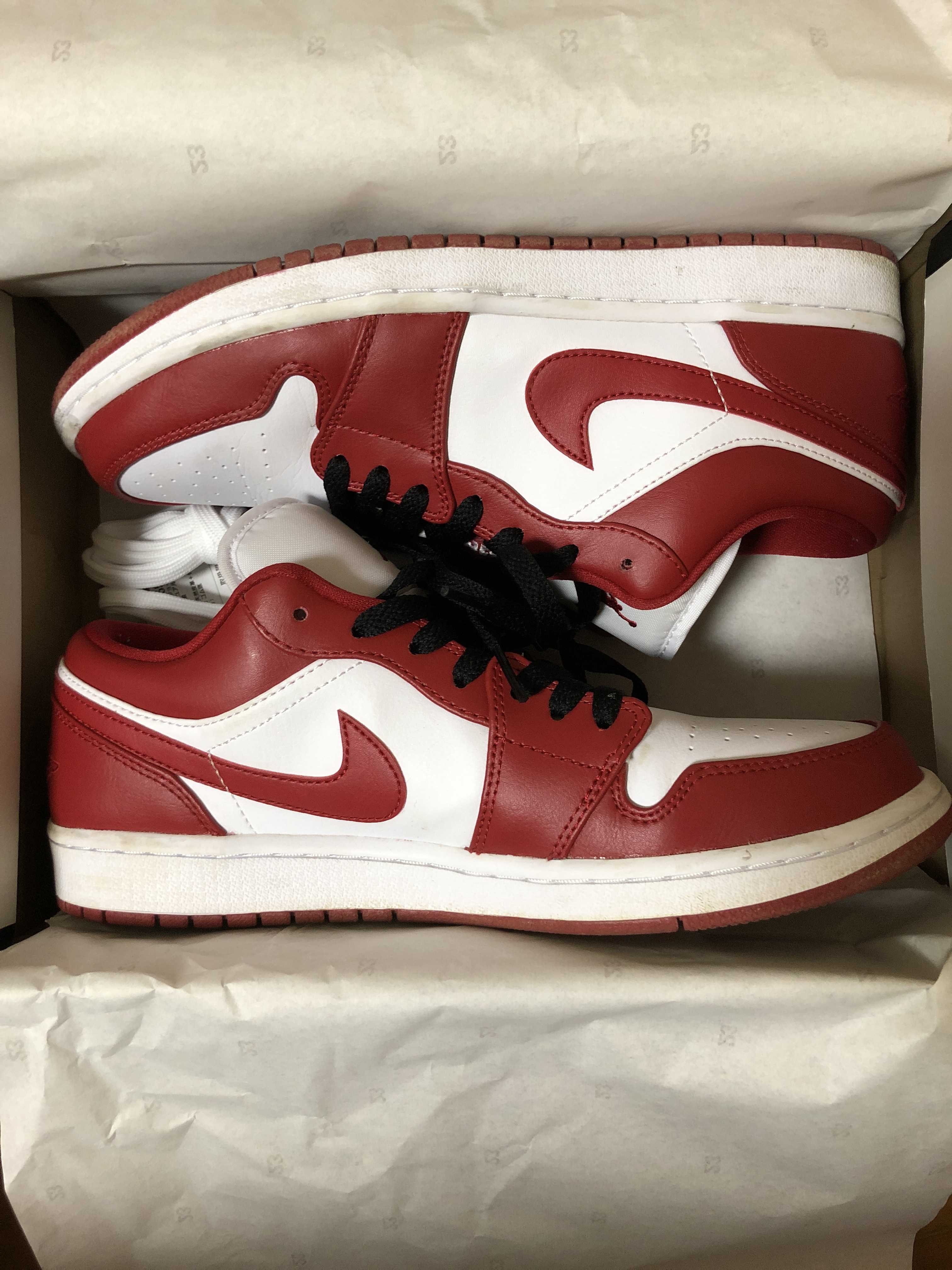 Nike Air Jordan 1 Low "Gym Red/White"