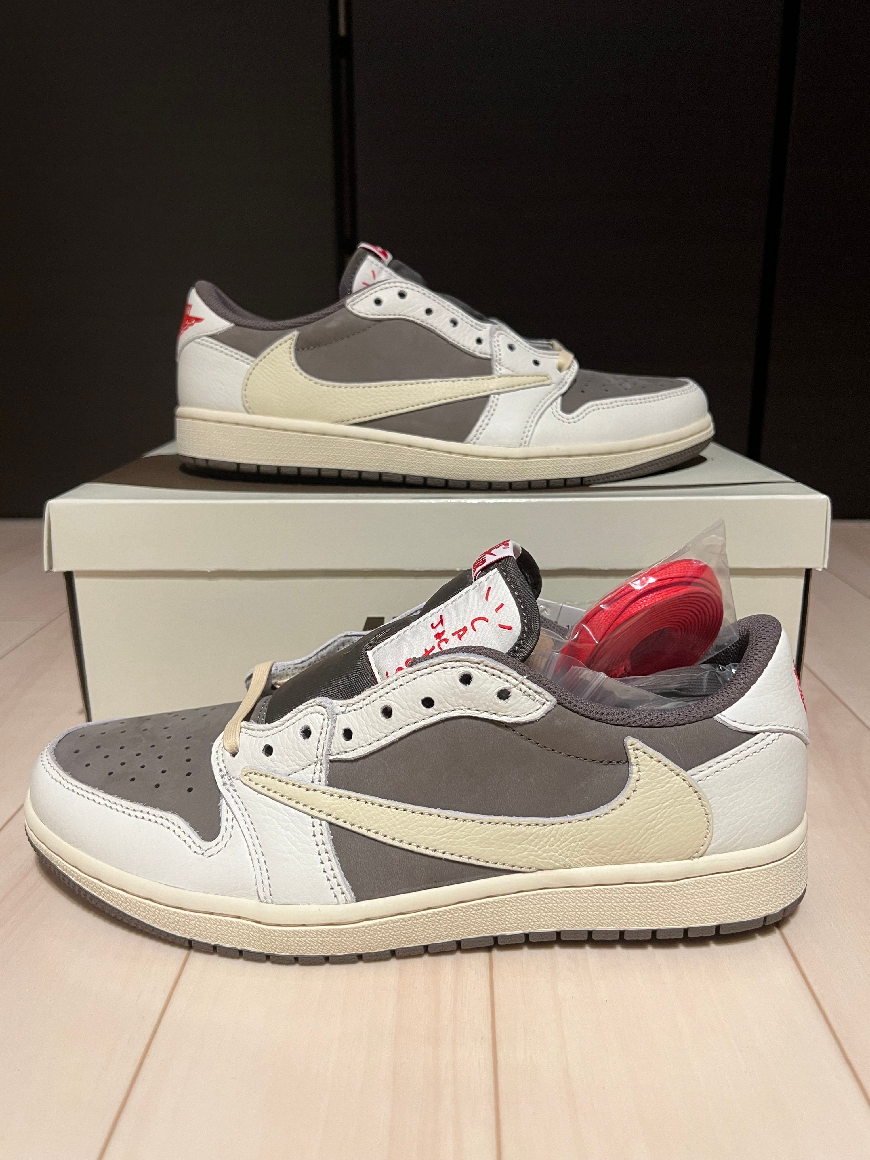 Travis Scott × Nike Air Jordan 1 Low OG SP "Reverse Mocha/Sail and Ridgerock"