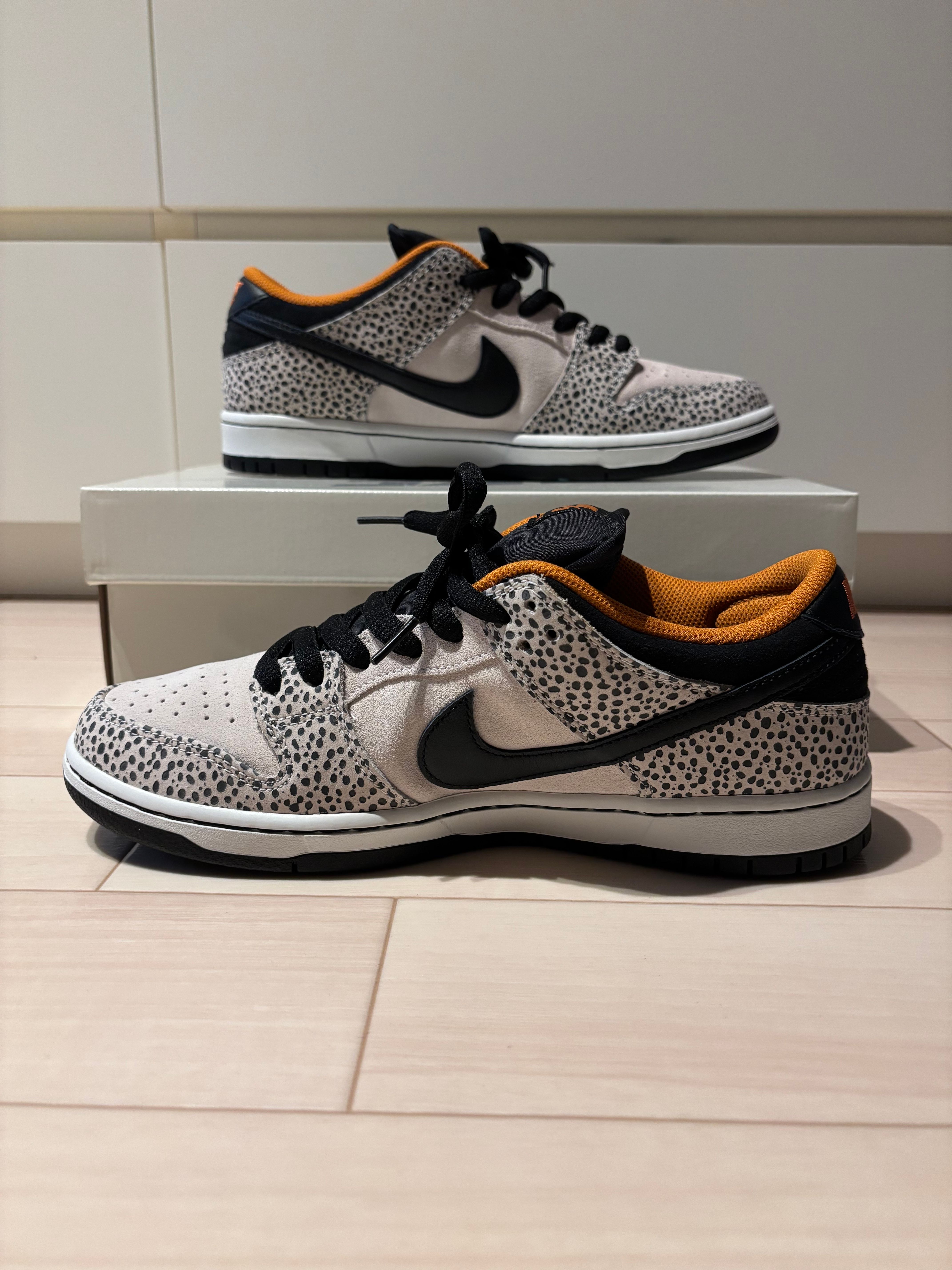 Nike SB Dunk Low Pro Electric Safari "Phantom and Black"