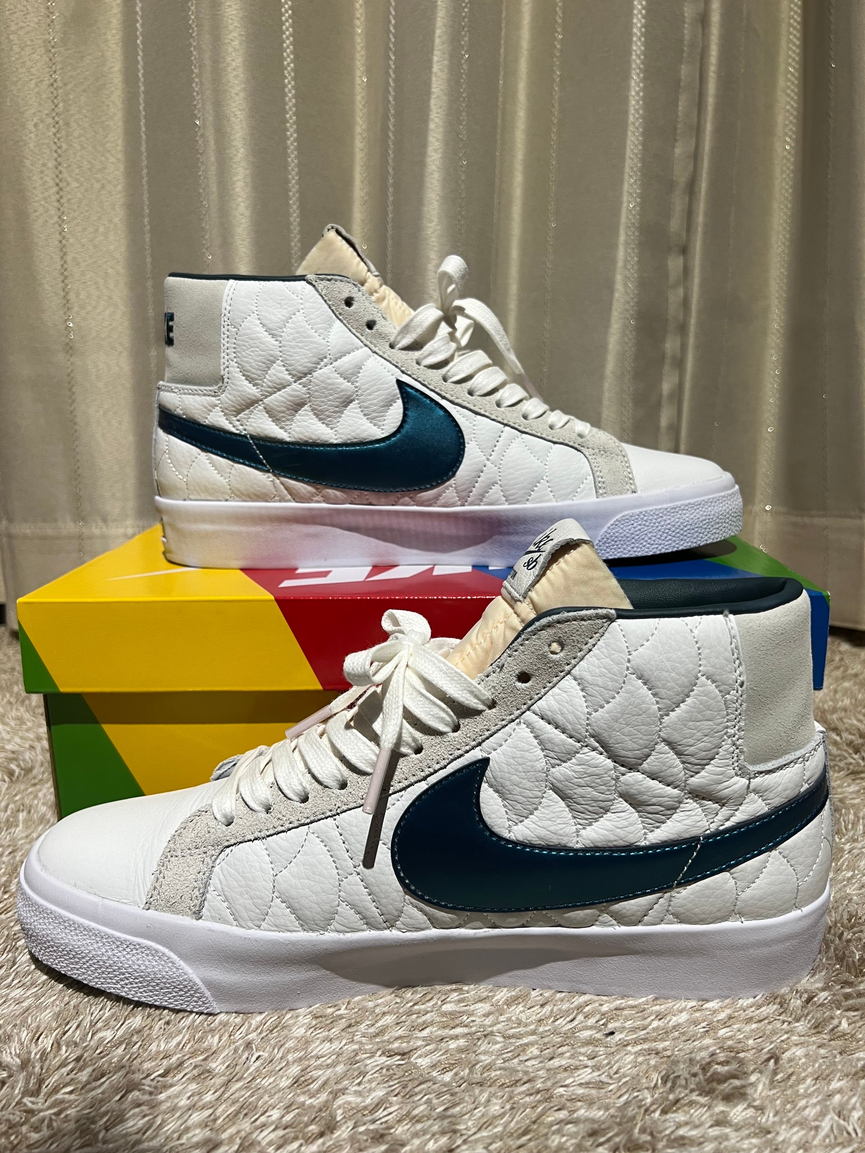 Nike SB Blazer Mid EK "Summit White/Night Shade-White"