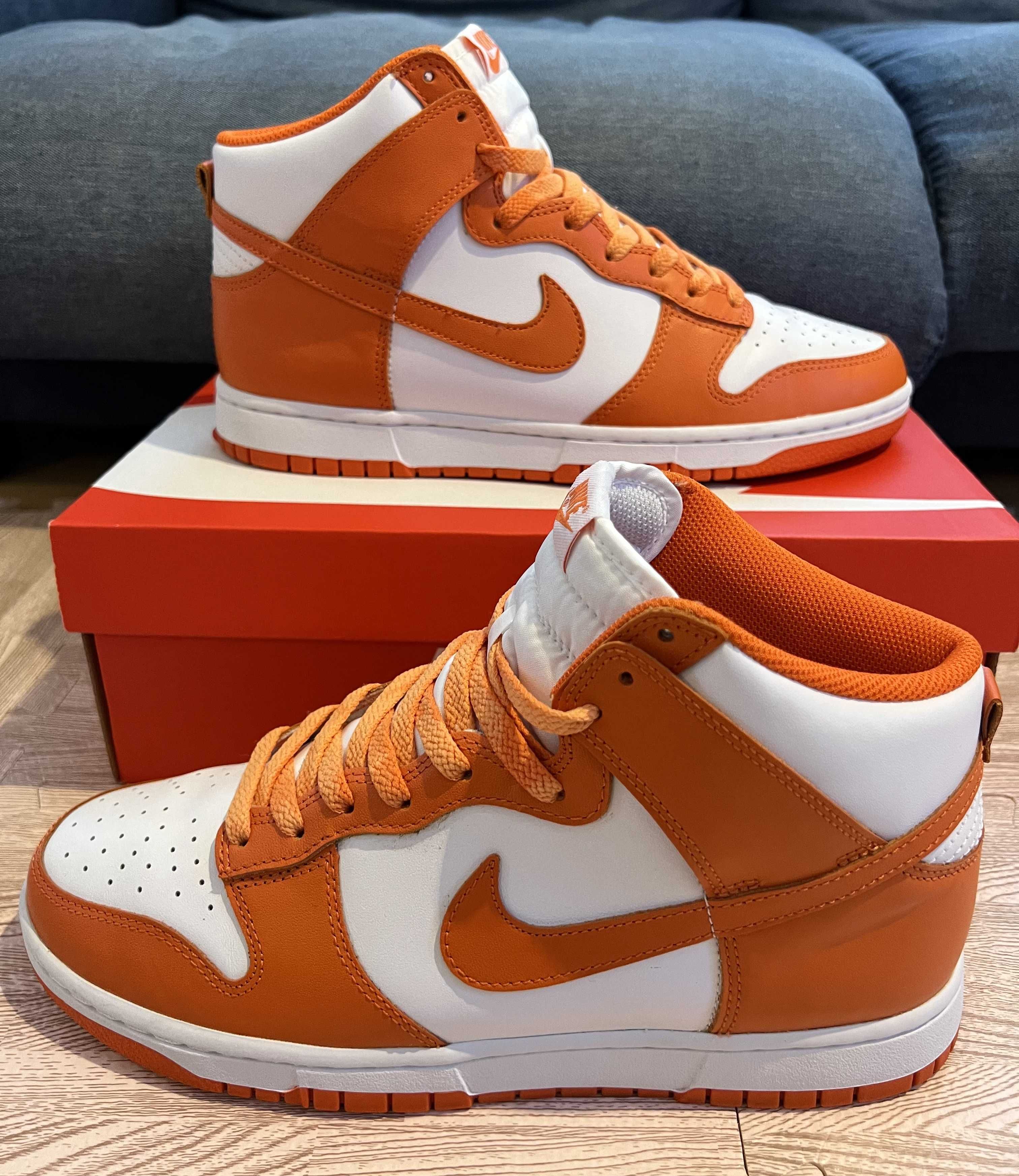 Nike Dunk High "Orange Blaze"