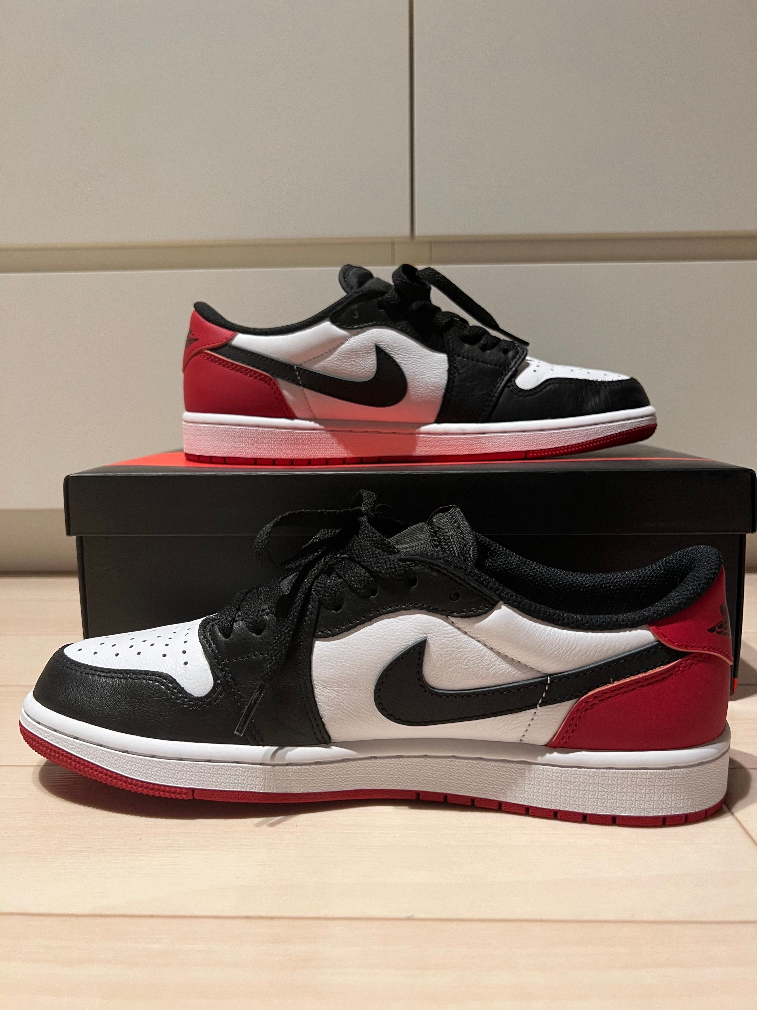 Nike Air Jordan 1 Retro Low OG "Black Toe"