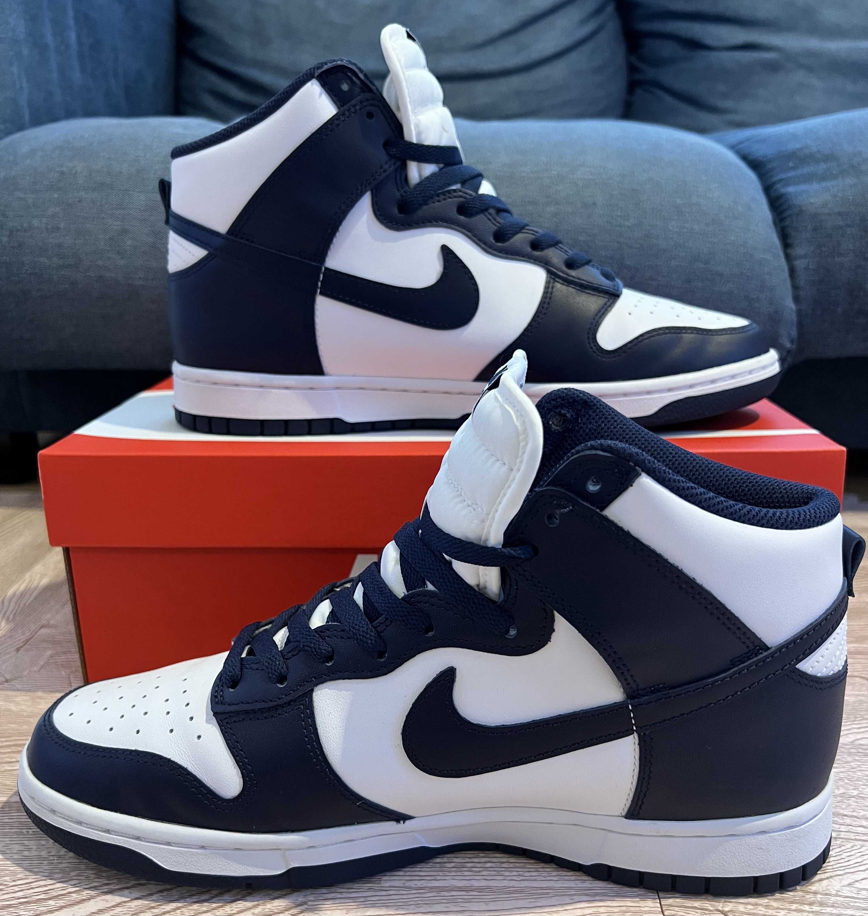 Nike Dunk High "Championship Navy"