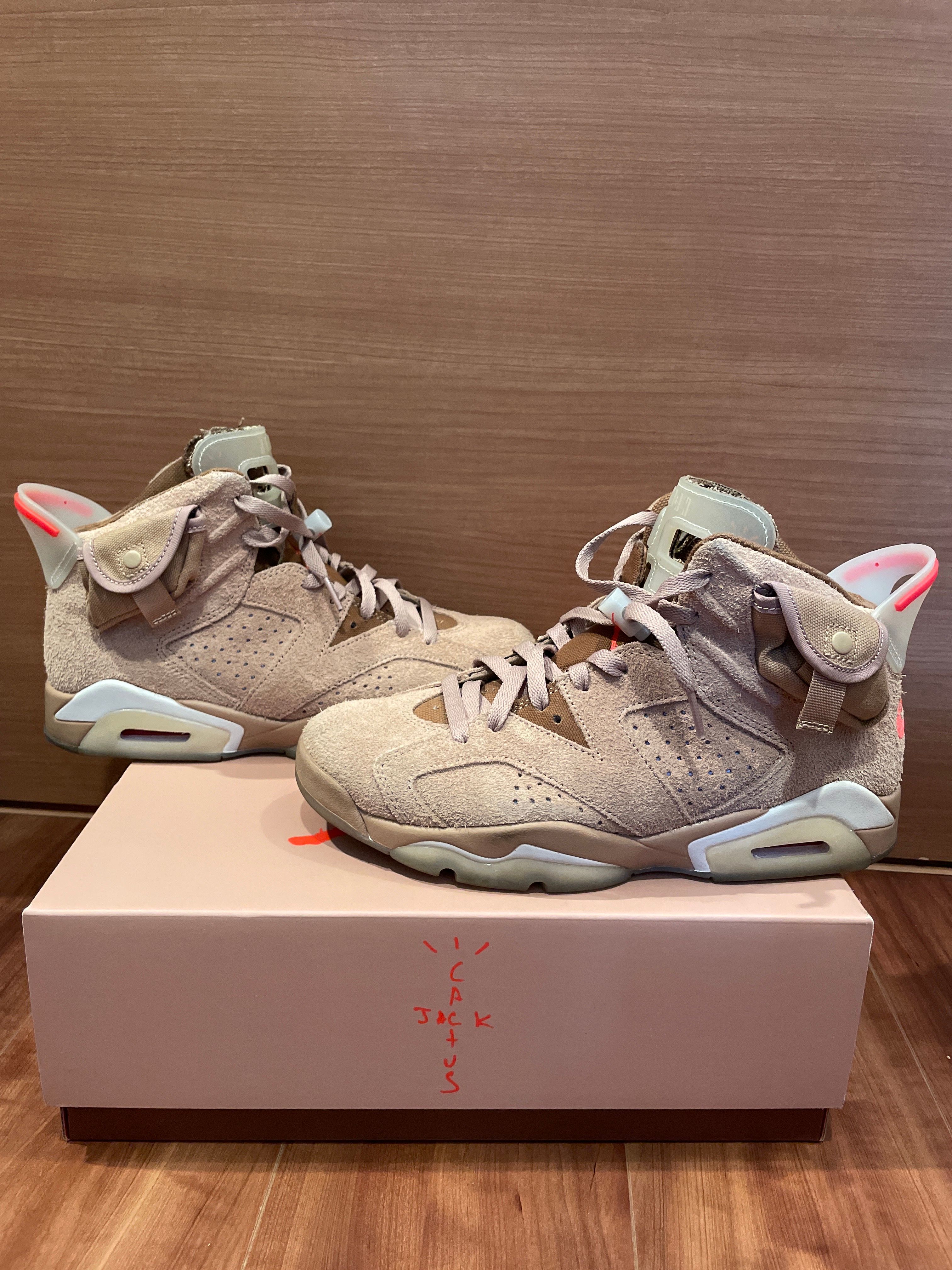 Travis Scott × Nike Air Jordan 6 "British Khaki"