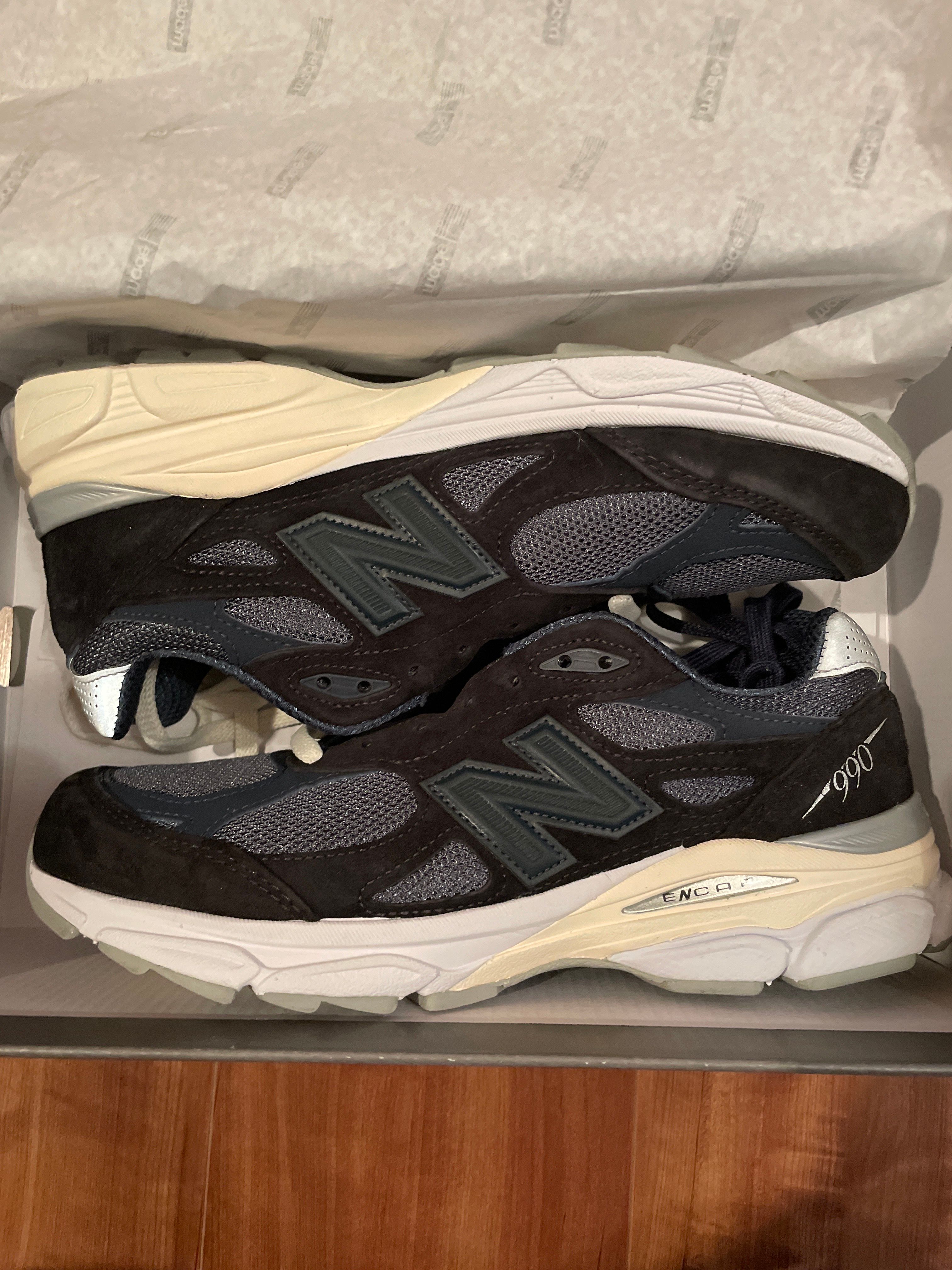 KITH Ronnie Fieg × New Balance 990V3 "Genesis/Navy"