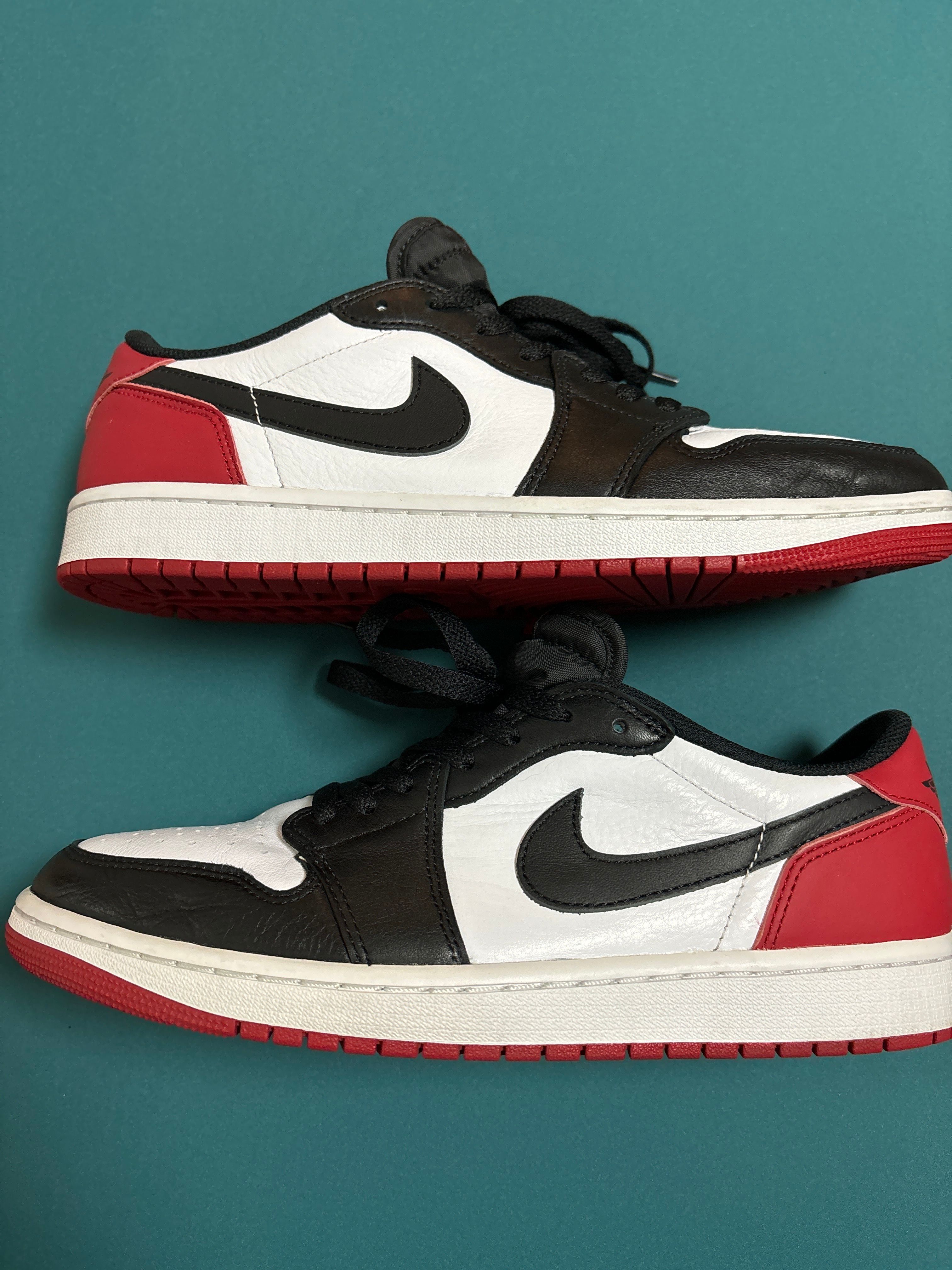 Nike Air Jordan 1 Retro Low OG "Black Toe"