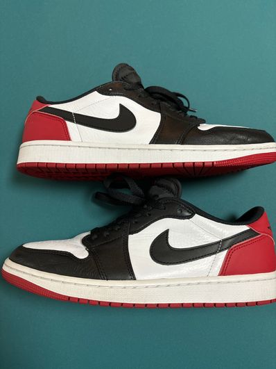 Nike Air Jordan 1 Retro Low OG "Black Toe"
