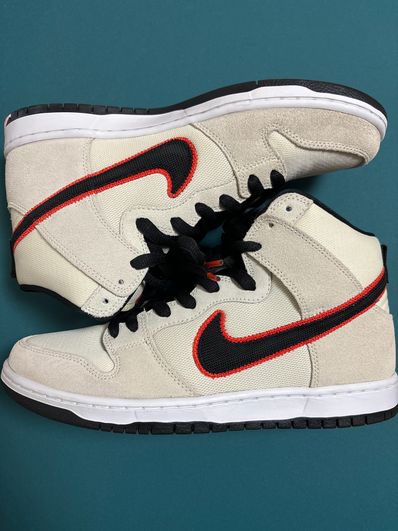 Nike SB Dunk High "San Francisco Giants/Coconut Milk and Black"