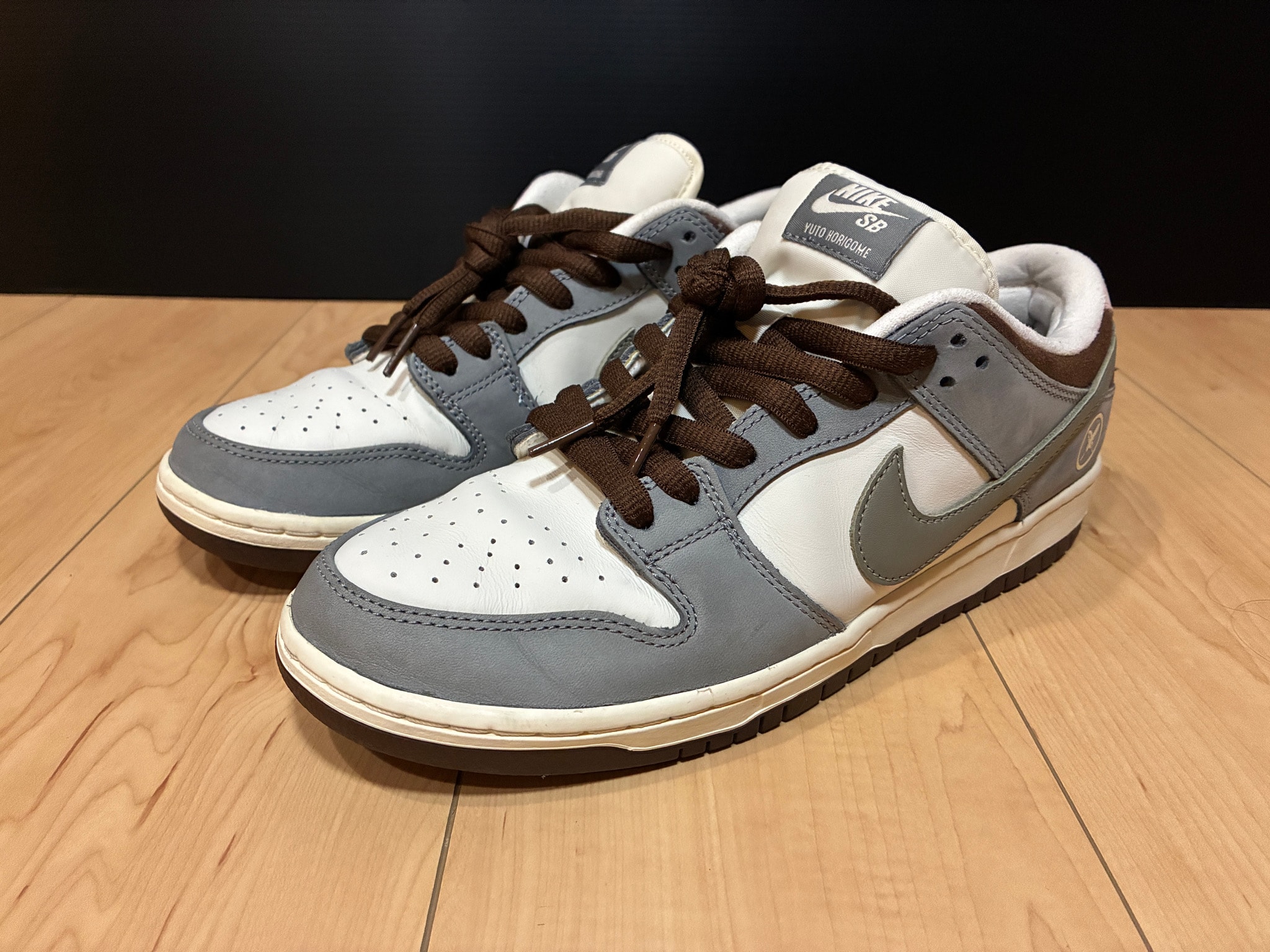 堀米 雄斗(Yuto Horigome) × Nike SB Dunk Low Pro QS "Wolf Grey"