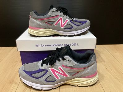 KITH × UNITED ARROWS & SONS × New Balance 990V4 "Smoked Pearl"