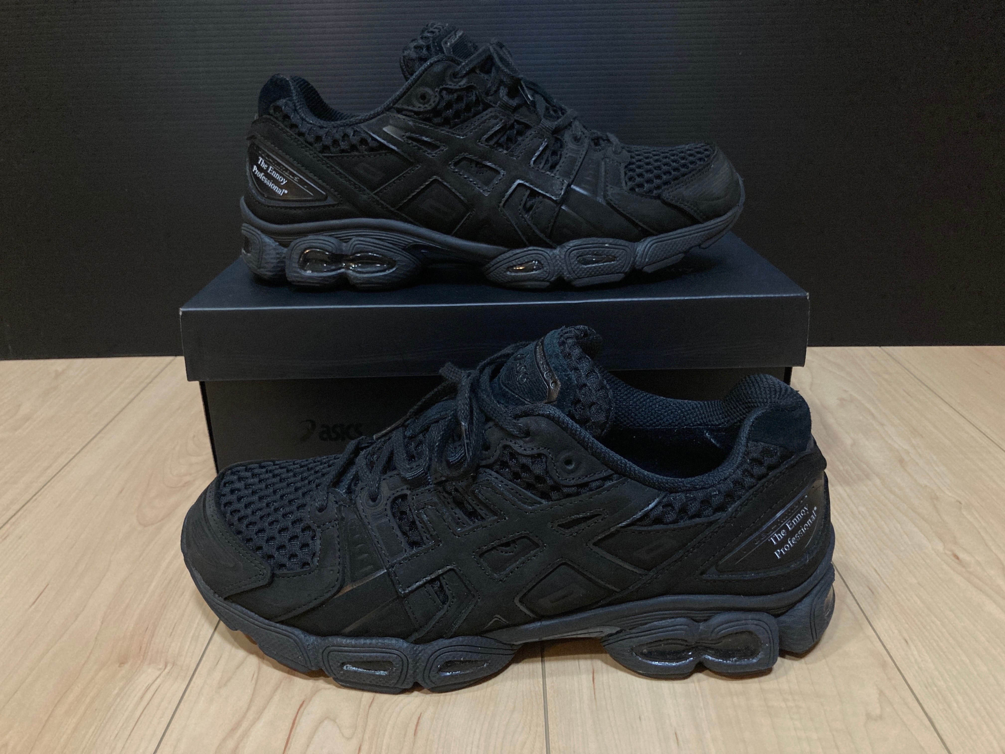 ENNOY × Stylistshibutsu × Asics Gel-Nimbus 9 GORE-TEX "Triple Black"