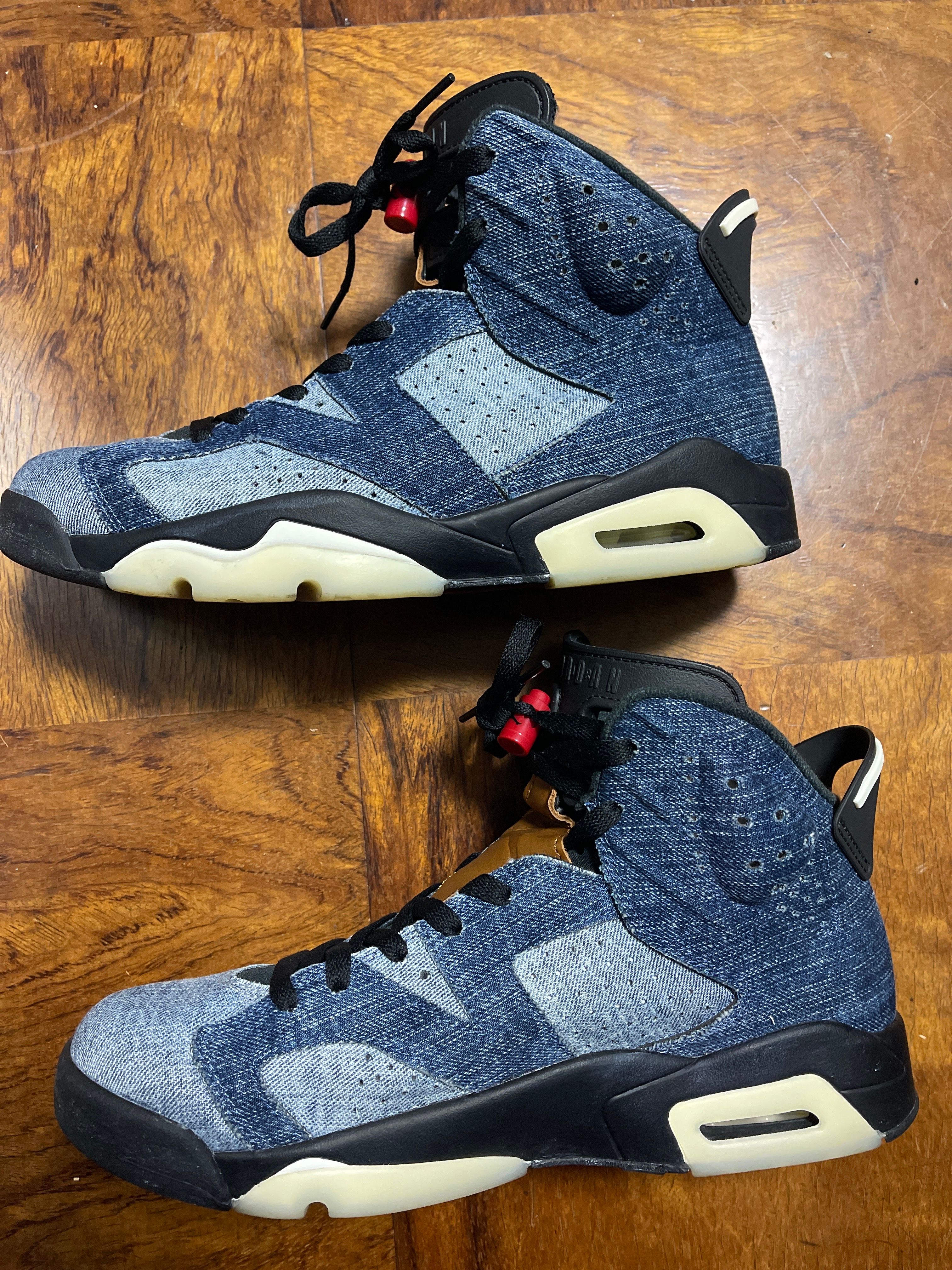 NIKE AIR JORDAN 6 "WASHED DENIM"