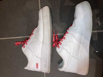 Supreme × Nike Air Force 1 Low "White"