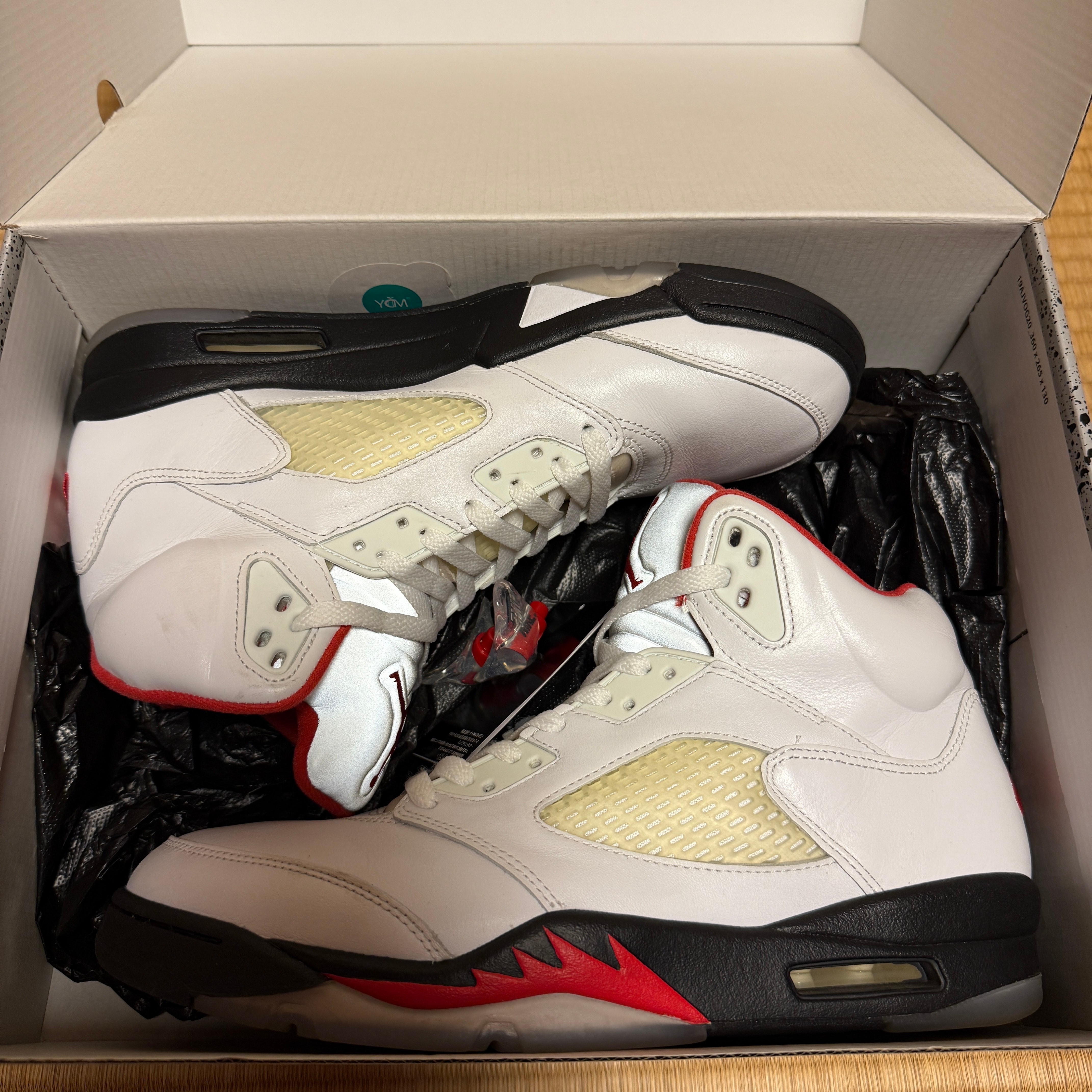 ナイキ エアジョーダン5 レトロ "ファイヤーレッド" (2020)