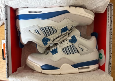 Nike Air Jordan 4 Retro "Industrial Blue"