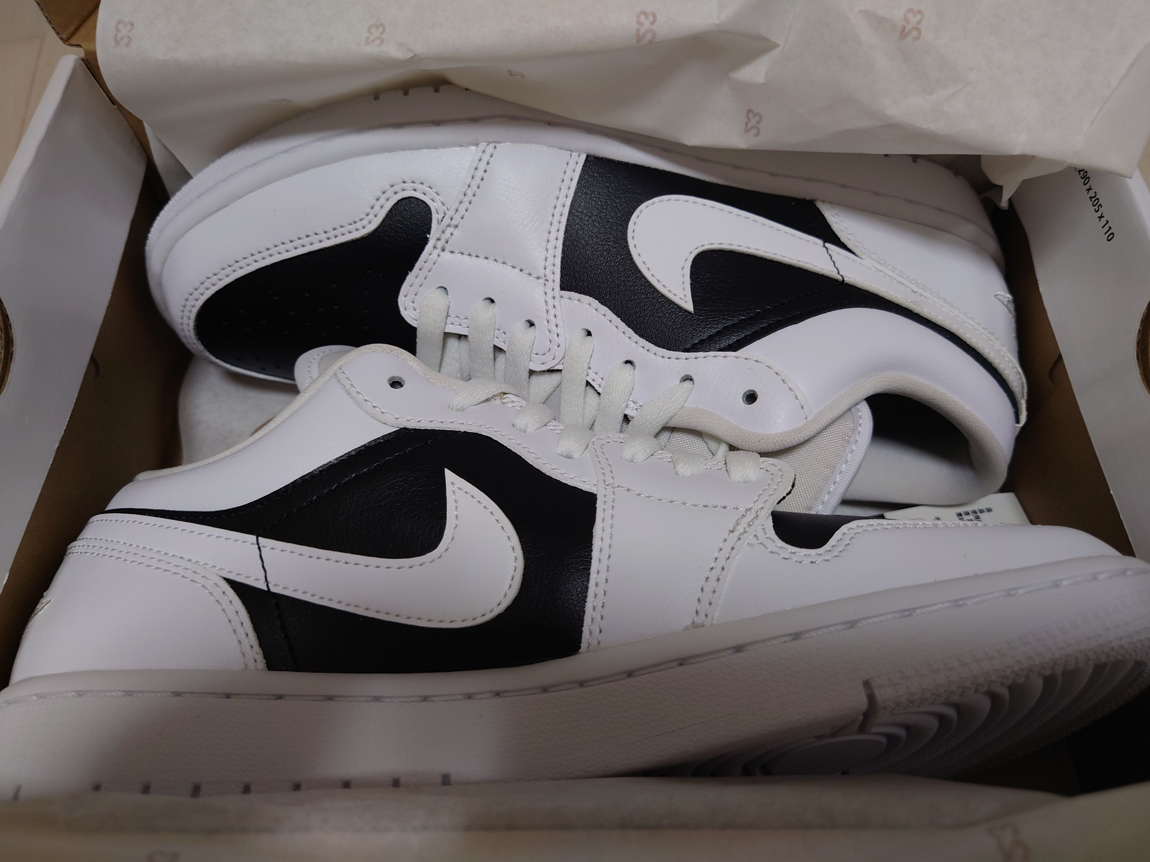 Nike Women's Air Jordan 1 Low "Panda"