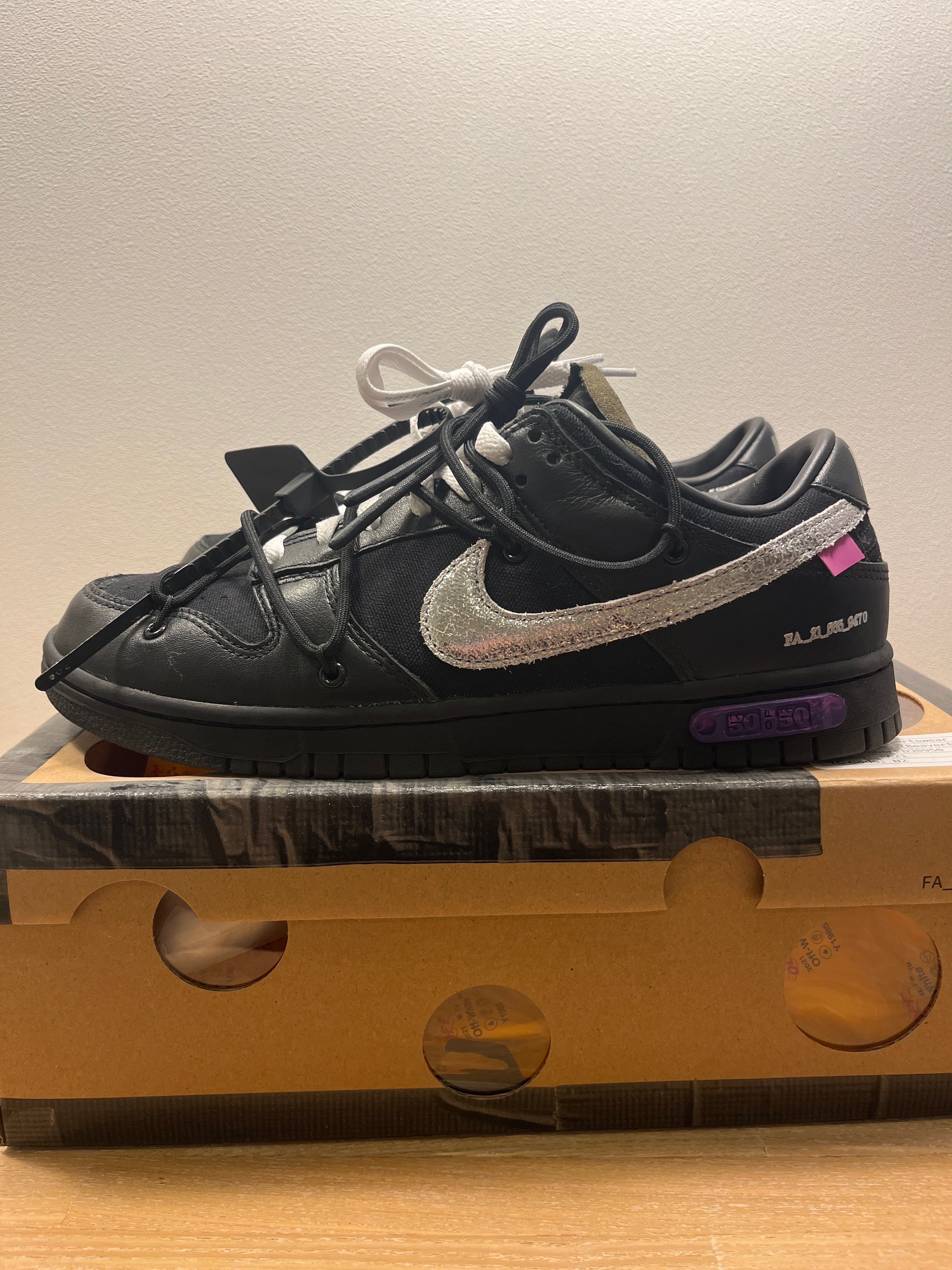 Off-White × Nike Dunk Low 1 of 50 "Lot.50"