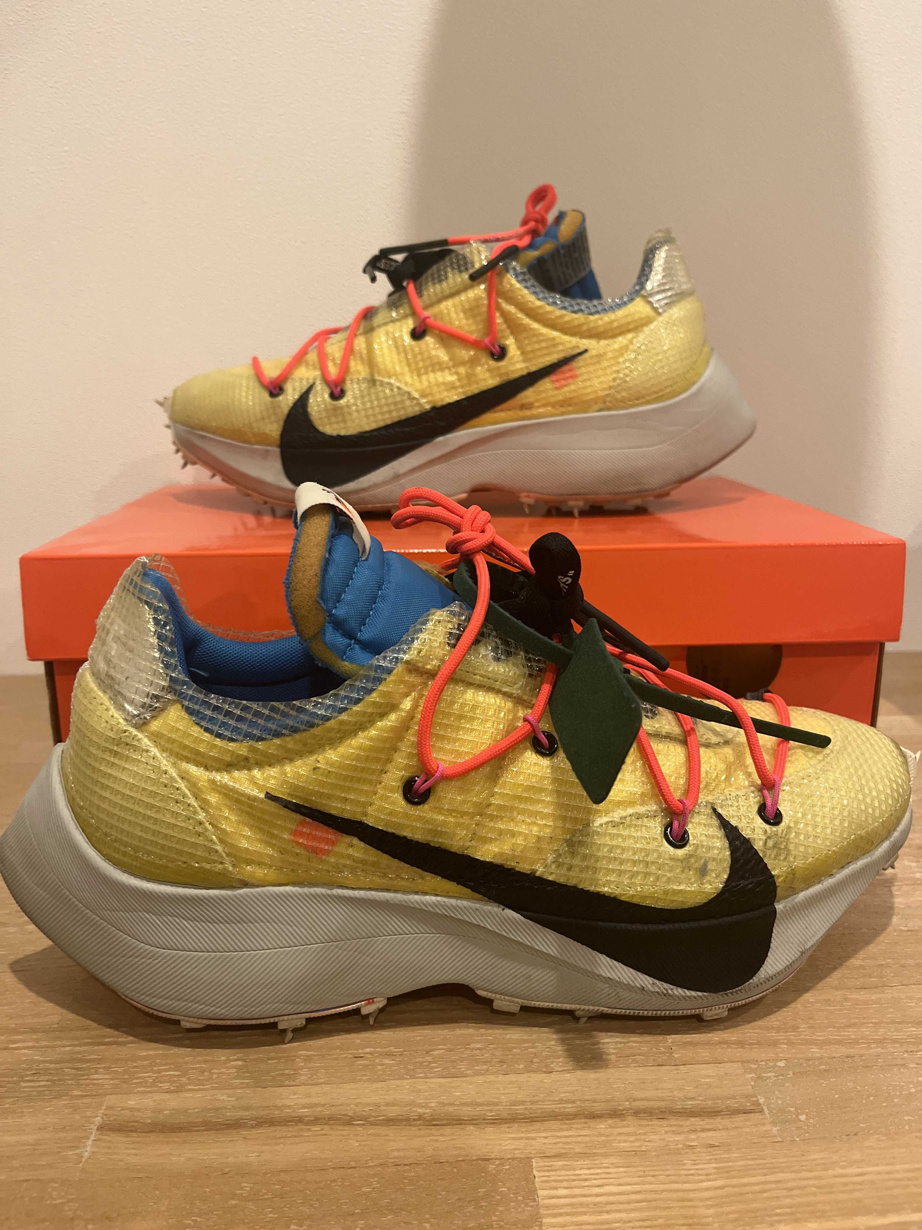 Off-White × Nike Women's Vapor Street "Tour Yellow"
